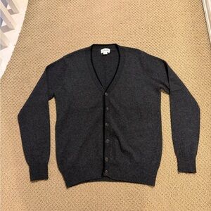 Cashmere Williams Cardigan Sweater Button Up (Men’s Size Small)